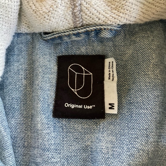 Blue Denim Jacket hooded - Picture 8 of 10